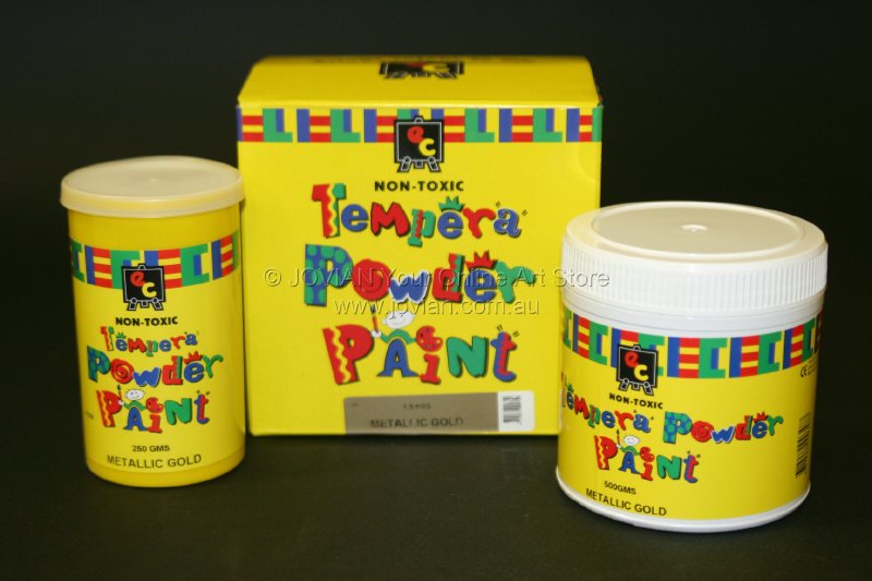 Tempera Powder 500gm Metallic Gold